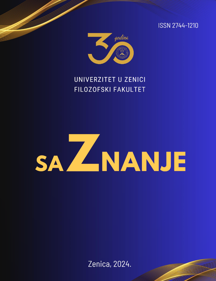 Naslovnica časopisa SaZnanje 2024